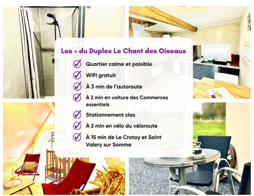 Duplex Le Chant Des Oiseaux Abbeville Bagian luar foto